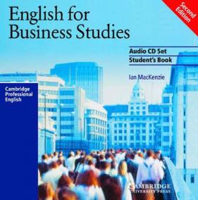 English for Business Studies: Audio CDs (2)