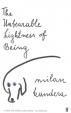 The Unbearable Lightness of Being