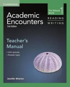 Academic Encounters 1 2nd ed.: Teacher´s Manual Reading and Writing