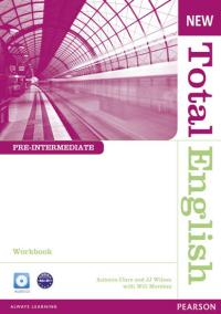 New Total English Pre-Intermediate Workbook without Key and Audio CD Pack