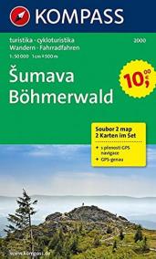 Šumava soubor 2 map  2000  NKOM 1:50T