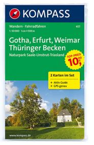 Gotha, Erfurt, Weimar 457  NKOM   1:50T