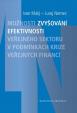 Možnosti zvyšování efektivnosti veřejného sektoru v podmínkách krize veřejných financí.