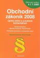 Obchodní zákoník 2008 – úplné znění s úvodním komentářem