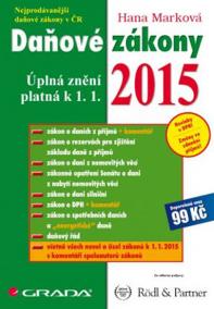 Daňové zákony 2015 - Úplná znění platná k 1. 1. 2015