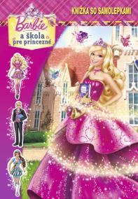 Barbie a škola pre princezné - knižka so samolepkami