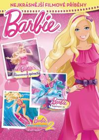 Barbie - Nejkrásnější filmové příběhy (Princezna a zpěvačka, Tajemství víl a Příběh mořské panny 2)