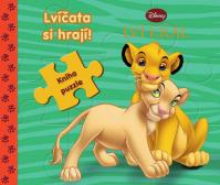 Lví král Lvíčata si hrají! - Kniha puzzle