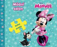 Minnie Módní salon - Kniha puzzle