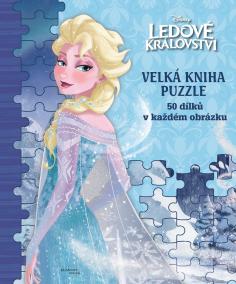 Ledové království Velká kniha puzzle