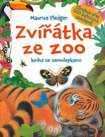 Zvířátka ze ZOO - kniha se samolepkami