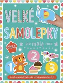 Velké samolepky pro malé ruce - Čísla