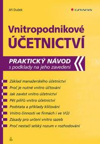 Vnitropodnikové účetnictví - Praktický n