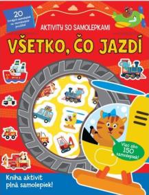 Aktivity so samolepkami - Všetko, čo jazdí