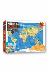 Kniha a puzzle - Atlas sveta