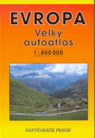 Evropa velký autoatlas