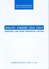 Znalecký standard č. X/2012