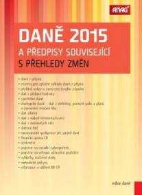 Daně 2015 a předpisy související