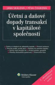 Účetní a daňové dopady transakcí v kapitálové společnosti