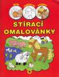 Stírací omalovánky - červené