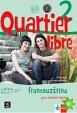 Quartier libre 2 - učebnice + PS + CD+ DVD + časopis La revue de jeunes