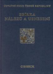 Sbírka nálezů a usnesení ÚS ČR, svazek  41