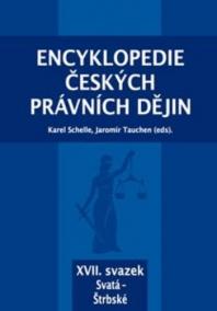 Encyklopedie českých právních dějin, XVII. svazek Svatá - Štrbské