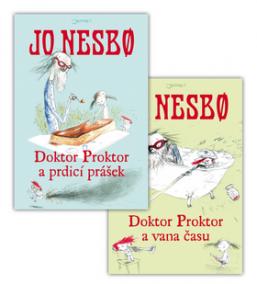 Balíček 2 ks Doktor Proktor a prdící prášek + Doktor Proktor a vana času