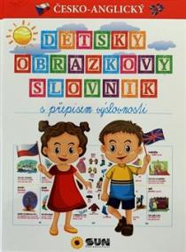 Dětský obr.slovník s přepisem výslovnost