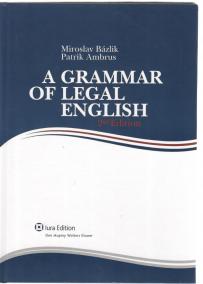 A Grammar of Legal English