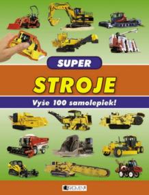 Super STROJE . Vyše 100 samolepiek!