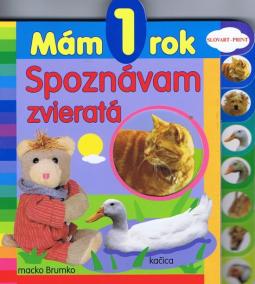 Mám 1 rok - Spoznávam zvieratá - leporelo - 2. vydanie