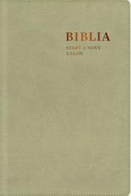 Biblia. Starý a Nový zákon, s mapami, mentolová (stredný formát)