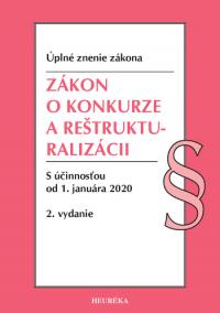 Zákon o konkurze a reštrukturalizácii. Úzz, 2.vyd., 2020