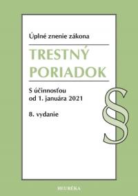 Trestný poriadok. Úzz, 8. vyd., 2021