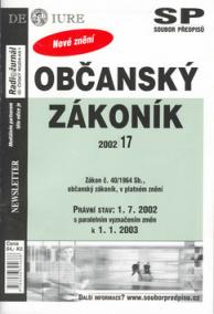 Občanský zákoník k 1.7.2002