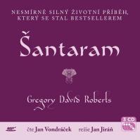 Šántárám - 3 CD (Čte Jan Vondráček)