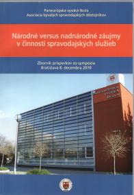 Národné versus nadnárodné záujmy v činnosti spravodajských služieb