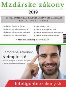 Mzdárske zákony 2019