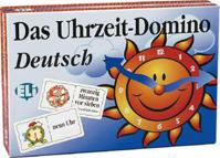 Deutsch Spielend Lernen: Das Uhrzeit-domino